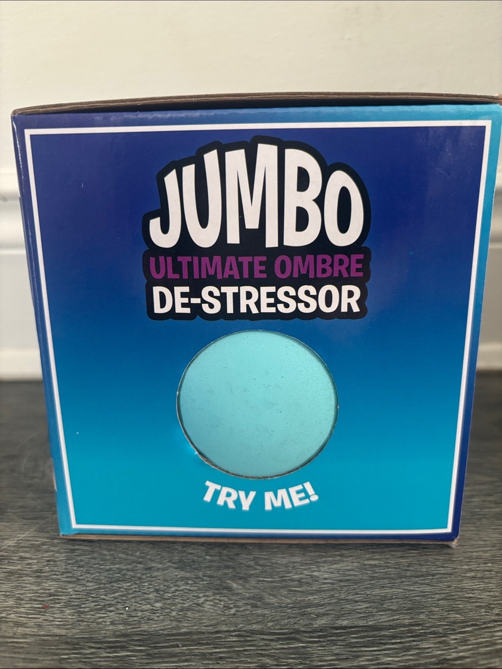 RMS Crazy Fun Jumbo Ultimate Ombré De-Stressor Squishy Ball – New